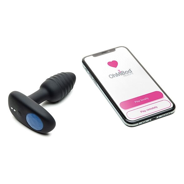 Інтерактивна анальна пробка OhMiBod Lumen powered by KIIROO , SO5224 SO5224 фото