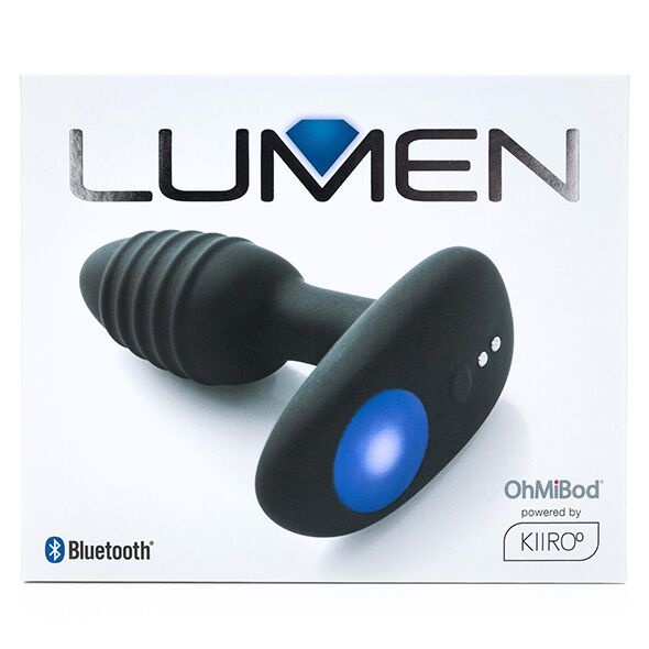 Интерактивная анальная пробка OhMiBod Lumen powered by KIIROO SO5224 SO5224 фото