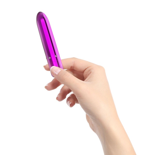 Віброкуля PowerBullet - Pretty Point Rechargeable Bullet Purple Фіолетовий, SO5565 SO5565 фото