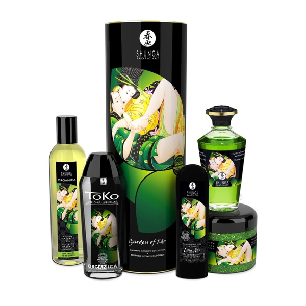 Подарочный набор Shunga GARDEN OF EDO ORGANIC (небольшие дефекты на упаковке) , SO2560-R SO2560-R фото