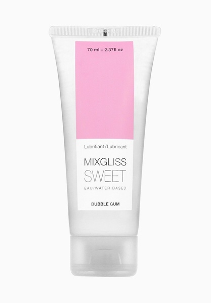 Лубрикант на водній основі MixGliss SWEET BUBBLE GUM (70 мл) , SO1357 SO1357 фото