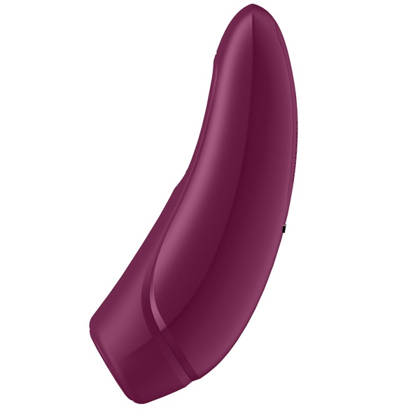 Вакуумный клиторальный стимулятор Satisfyer Curvy 1+ Rose Red с управлением через интернет SO3780 SO3780 фото