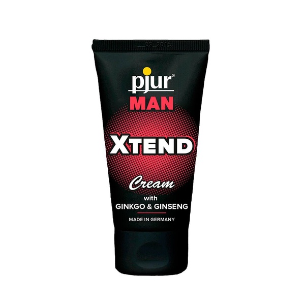 Крем для пениса стимулирующий pjur MAN Xtend Cream 50 ml, с экстрактом гинкго и женьшеня PJ12900 PJ12900 фото