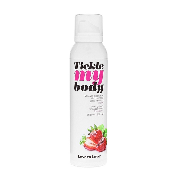 Масажна піна Love To Love TICKLE MY BODY Strawberry (150 мл) зволожувальна , SO1385 SO1385 фото