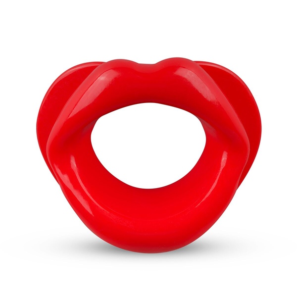 Силіконова капа-розширювач для рота у формі губ / капа-губи XOXO Blow Me A Kiss Mouth Gag - Red, SO5126 SO5126 фото