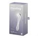 Двосторонній скляний дилдо Satisfyer Dazzling Crystal 1 Transparent, дуже міцний, без стопера , SO8785