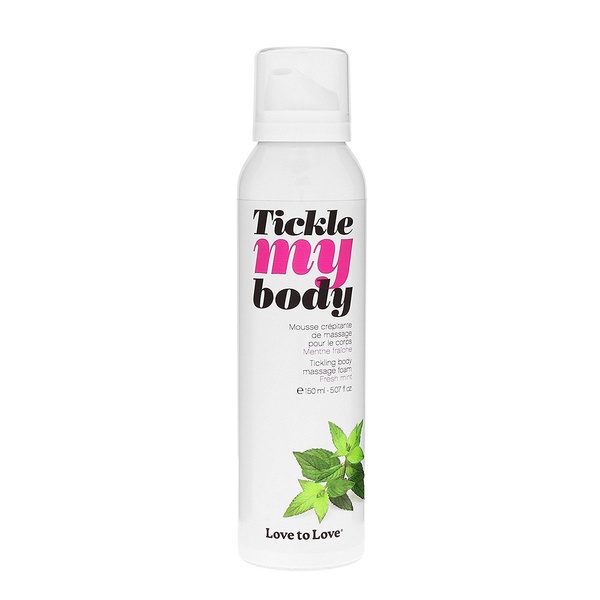 Масажна піна Love To Love TICKLE MY BODY Fresh Mint (150 мл) зволожувальна , SO1386 SO1386 фото