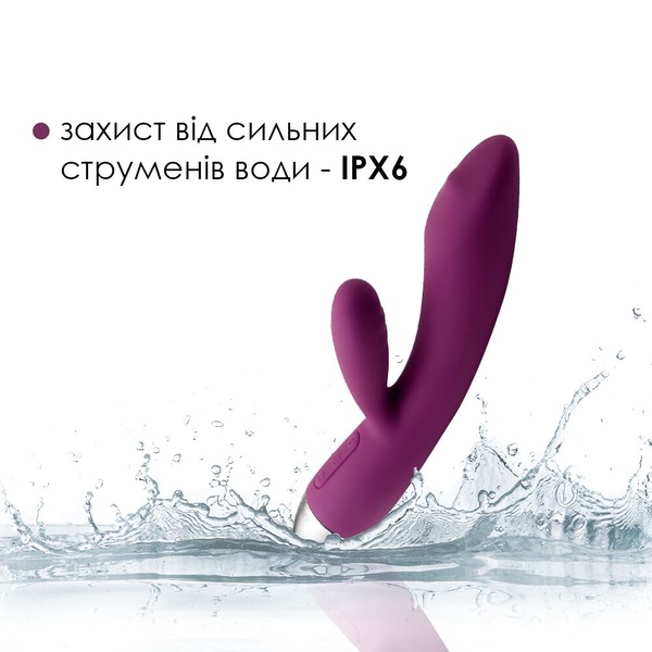 Вибратор кролик с жемчужной стимуляцией точки G Svakom Trysta Violet Фиолетовый SO4839 SO4839 фото