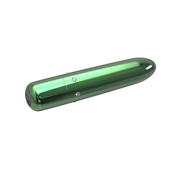 Віброкуля PowerBullet - Pretty Point Rechargeable Bullet Teal Зелений, SO5567 SO5567 фото