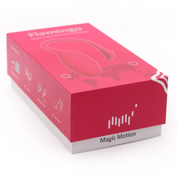 Смарт-виброяйцо Magic Motion Flamingo со стимулятором клитора, 3 вида упражнений Кегеля Розовый SO2686 SO2686 фото