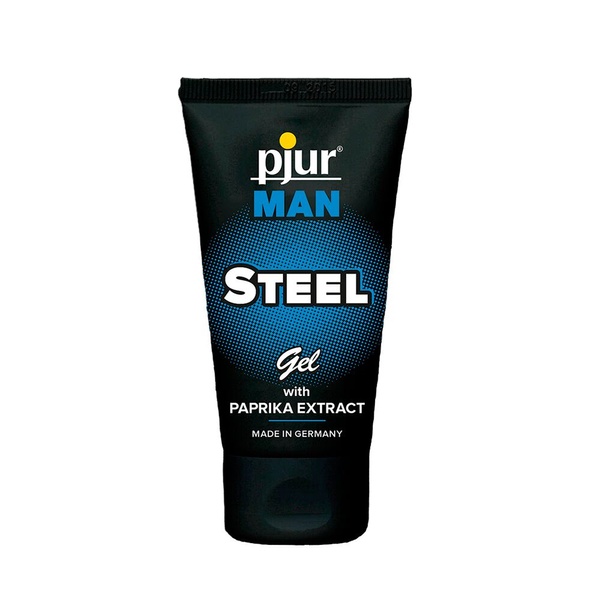 Гель для пениса стимулирующий pjur MAN Steel Gel 50 ml с экстрактом паприки и ментолом PJ12910 PJ12910 фото