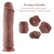 Силіконовий фалоімітатор для секс-машин Hismith 11″ Silicone Dildo, система KlicLok , SO6208 SO6208 фото 2