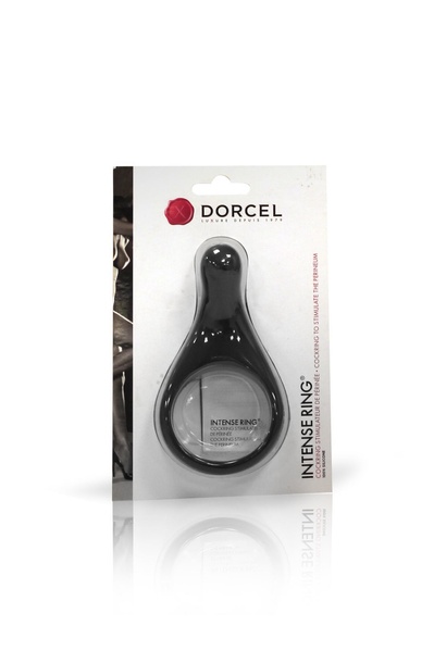 Эрекционное кольцо Dorcel Intense Ring со стимулятором клитора, яичек или промежности Черный MD0371 MD0371 фото