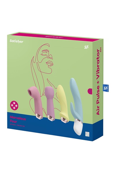 Набор вибраторов SATISFYER MARVELOUS FOUR , T360211