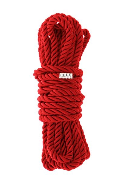 Мотузка для бондажа BLAZE DELUXE BONDAGE ROPE 5M RED LMODT21528 фото