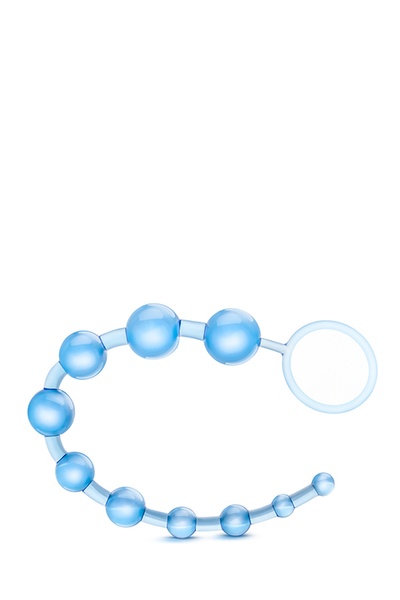 T330754 анальний ланцюжок B yours BASIC BEADS BLUE , T330754