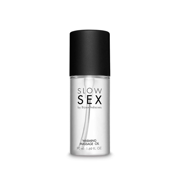 Разогревающее съедобное массажное масло Bijoux Indiscrets Slow Sex Warming massage oil SO5906 SO5906 фото