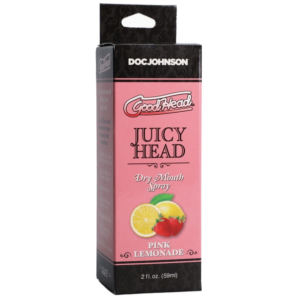 Зволожувальний спрей оральний Doc Johnson GoodHead – Juicy Head Dry Mouth Spray – Pink Lemonade 59мл , SO6065 SO6065 фото