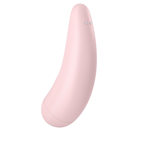 Вакуумный клиторальный стимулятор Satisfyer Curvy 2+ Pink с управлением через интернет SO3782 SO3782 фото