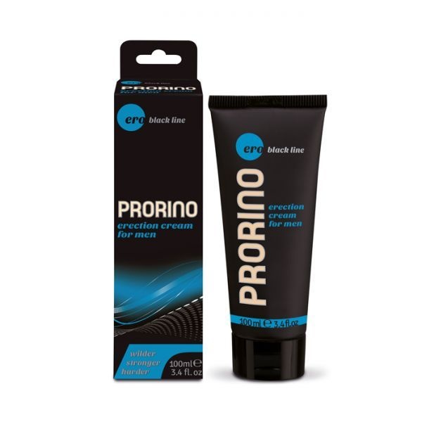 Возбуждающий крем для мужчин ERO PRORINO Black Line Erection Cream, 100 мл , HOT78202