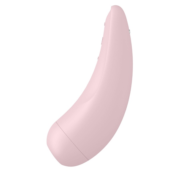 Вакуумный клиторальный стимулятор Satisfyer Curvy 2+ Pink с управлением через интернет SO3782 SO3782 фото