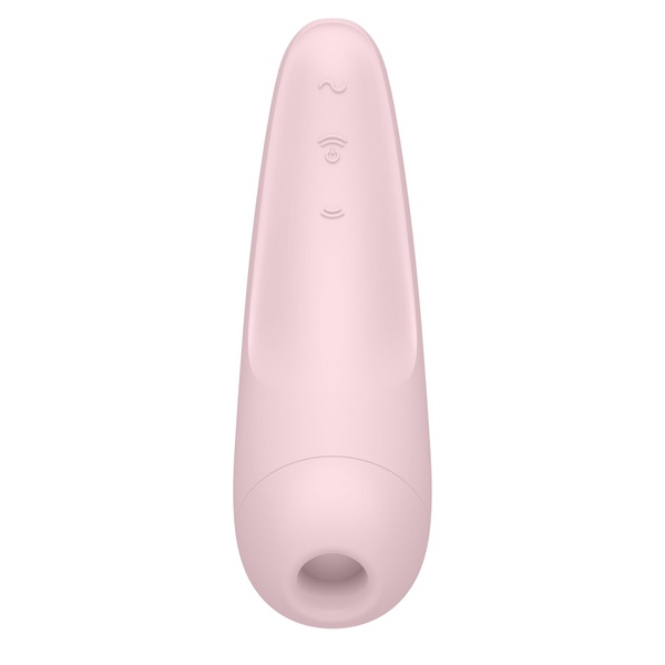 Вакуумний кліторальний стимулятор Satisfyer Curvy 2+ Pink з керуванням через інтернет , SO3782 SO3782 фото