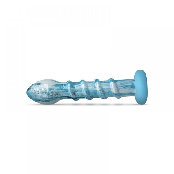 Анальная пробка Gildo - Ocean Wave Glass Dildo , G05297