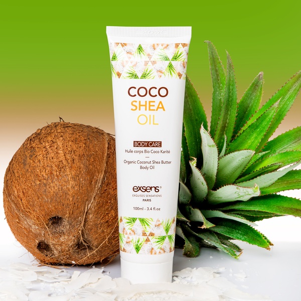 Органическое массажное масло EXSENS BIO MASSAGE OIL COCO SHEA OIL 100ML , T252352 T252352 фото