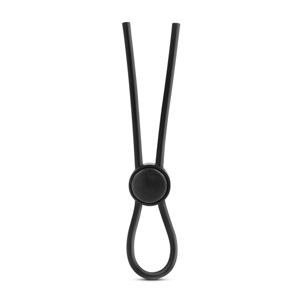 Регульоване ерекційне кільце STAY HARD SILICONE LOOP BLACK , T331087