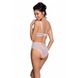 Еротичний комплект з малюнком Passion LOVELIA BIKINI L/XL, white , SO4750 SO4750 фото 2