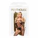 Сексуальный комбинезон Penthouse с интимным вырезом, черного цвета, XL , P32063