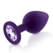 Набор анальных пробок с кристаллом Rianne S: Booty Plug Set Purple, диаметр 2,7см, 3,5см, 4,1см SO3908 SO3908 фото 6