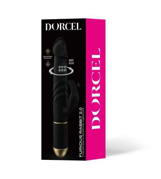 Вибратор Dorcel Furious Rabbit 2.0 с возвратно-поступательными движениями головки, перезаряжаемый SO4876 SO4876 фото