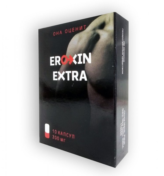 Капсули Eroxin Extra для потенції 10 шт LMOB42537 фото