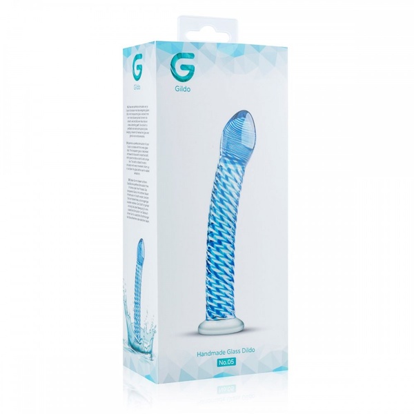 Фалоиммитатор стекло Gildo Glass Dildo No.05 , G60438