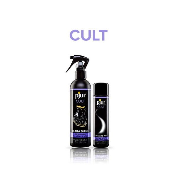 Спрей для догляду за одягом із гуми та латексу pjur Cult Ultra Shine 250 мл, надає блиску , PJ10260 PJ10260 фото