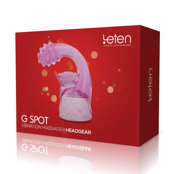 Насадка для вибромассажера Leten G SPOT HEADGEAR - 3 (40 x 82 мм) SO3606 SO3606 фото