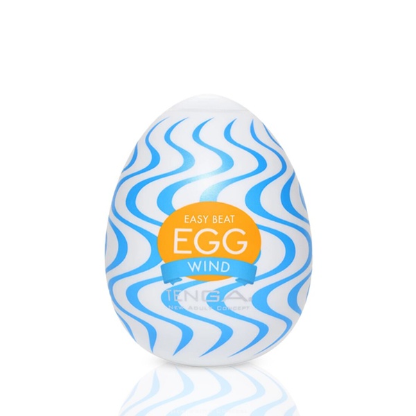 Мастурбатор-яйцо Tenga Egg Wind с зигзагообразным рельефом SO5494 SO5494 фото