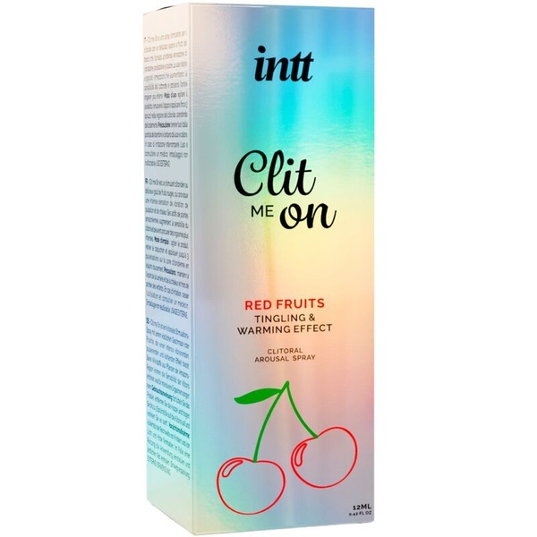 Збуджувальний спрей для клітора Intt Clit Me On Red Fruits Warming Effect 12 мл, зігріваючий ефект , SO8393 SO8393 фото