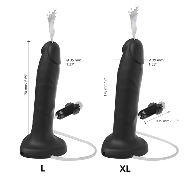 Фаллоимитатор с эффектом семяизвержения XL Strap-On-Me , E34933