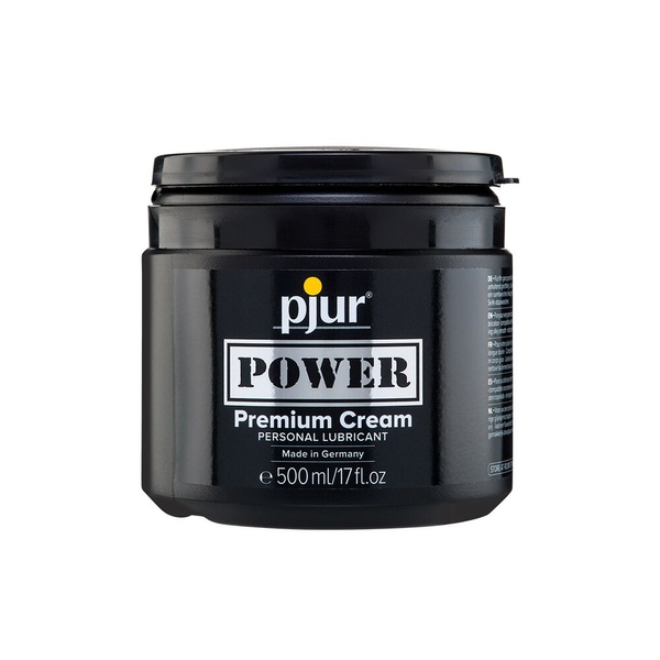 Густа змазка для фістингу та анального сексу pjur POWER Premium Cream 500 мл на гібридній основі , PJ10300 PJ10300 фото