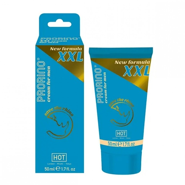 Ерекційний крем збільшує об'єм PRORINO XXL Cream for men 50 ml - New formula, HOT78207