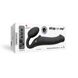 Безремневой страпон с вибрацией Strap-On-Me Vibrating Black L, диаметр 3,7см, пульт ДУ, регулируемый SO3829 SO3829 фото 6