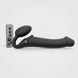 Безремневой страпон с вибрацией Strap-On-Me Vibrating Black L, диаметр 3,7см, пульт ДУ, регулируемый SO3829 SO3829 фото 1