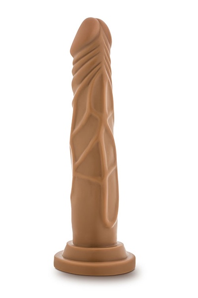 Фалоімітатор Dr. SKIN REALISTIC COCK 7.5INCH MOCHA , T331100