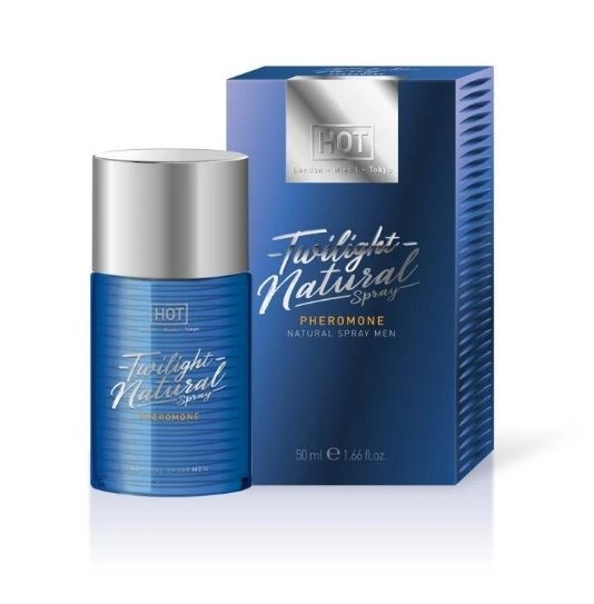 Спрей з феромонами чоловічий без запаху HOT Twilight Pheromone Natural Spray men 50 ml LMOHOT55022 фото