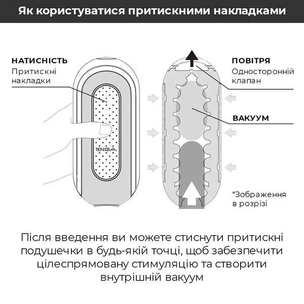 Вібромастурбатор Tenga Flip Zero Electronic Vibration White, змінна інтенсивність, розкладний Білий, SO2010 SO2010 фото