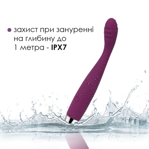 Тонкий вибратор точки G Svakom Cici Violet SO4843 SO4843 фото