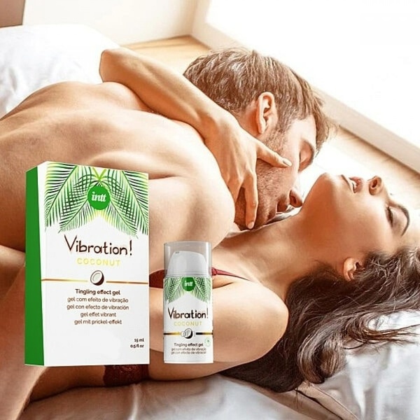 Жидкий вибратор Intt Vibration Coconut NEW 100% Vegan 15 мл , IN73905