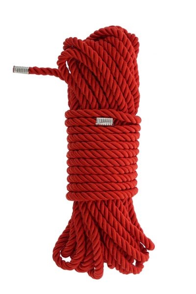 Мотузка для бондажа BLAZE DELUXE BONDAGE ROPE 10M RED LMODT21530 фото